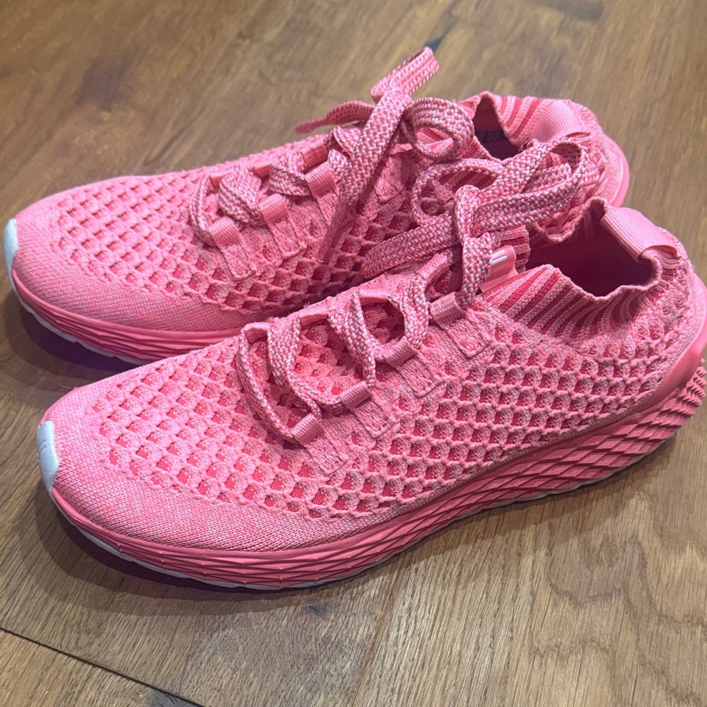 NOBULL Pink Knit Athletic Shoes